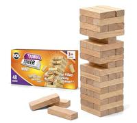 SOL Mini Tumble Tower - Wooden Stacking Blocks Balancing Game