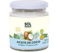 Sol Natural Organic Extra Small Coconut Oil 200ml