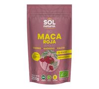 Sol Natural RED MACA Powder Bio 200g, Not Applicable