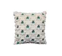 Sol Pillowcase Quilted Cover Cozy Decorative Throw For Sofa Bed Living Room Pattern Silk Pillowcase (A, 45x45)