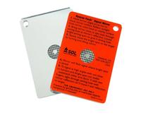 S.O.L Rescue Flash Signal Mirror - SS25