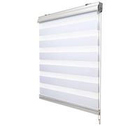 Sol Royal No Drill Zebra Blind Day and Night Roller Blind for Window Easy