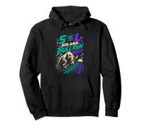 SOL Solana BULLRUN Velocity High Speed Crypto Hub Pullover Hoodie