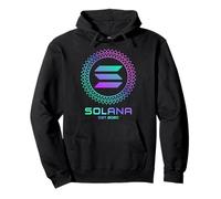 SOL Solana Crypto Coin BLockchain | Solana Pullover Hoodie