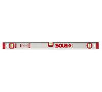 Sola 1257101 "ID 80" I-Profile Spirit Level, Grey/Red, 80 cm