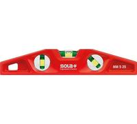 Sola 1331201 "MM 5 25" Die-Cast Spirit Level, Red, 25 cm