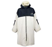 Sola Adult Waterproof Changing Robe - Sand/Navy - Sand - L