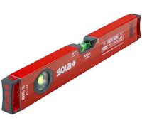 Sola BIG X 40 40 cm Box profile Spirit Level - Red