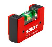 SOLA GOMAGNETIC - Nivel de burbuja compacto GO! Magnetic