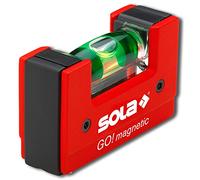 SOLA GOMAGNETIC - Nivel de burbuja compacto GO! Magnetic