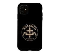 Sola Gratia Grace Alone Christian Faith Reformation Case for iPhone 11