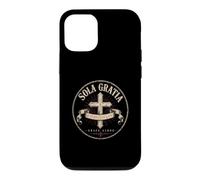 Sola Gratia Grace Alone Christian Faith Reformation Case for iPhone 12/12 Pro