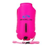 Sola Inflatable Swim Buoy Dry Bag- Large - 28 Litre - Pink