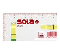 SOLA Small Spirit Level R100 Dimensions 100 x 50 x 15 mm