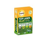 Solabiol Toplawn Plus, 3.5kg - Natural Lawn Fertiliser - Improves Soil Nutrients - Approved for Organic Growing - for Use On All Lawn Types Including New Lawns - Lawn Nutrition - Garden Care