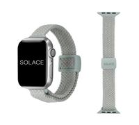 Solace Bands Slim Imperium Adapt Adjustable Nylon Braided Watch Band - Compatible w/All Apple Watches - Solace Apple Watch Bands for Women & Men - Smart Watches Band Series 11 10 9 8 7-1 SE - (Agave)