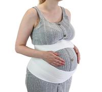 SOLACE BRACING Comfort+ Maternity Belt (8 Sizes) - British Made & NHS Supplied Breathable Pregnancy Bump Support - #1 Brace for Back, Pelvic & Sacroiliac Pain - Ideal Belly Band at All Stages - Size 3