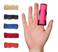 Solace Bracing Cool-Flow Max Finger Splint (6 Colours) - #1 British Made & NHS Supplied Advanced Support Brace for Fractures, Arthritis, Trigger Finger, Mallet Finger, Sprains & More - Pink, OSFM