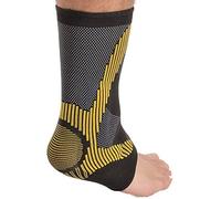 Solace Care High Performance Adjustable Elasticated Ankle Compression Support/Brace/Strap - Extra Protection and Healing (Pair) (for Men & Women) (Extra Large, Black)