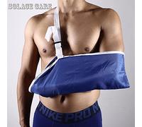 Solace Care High Performance Forearm Fracture Arm Sling - Adjustable Support Brace Protection Fracture Pain - Arm Injury Pain Spling Support (Unisex) (Small, Blue)