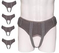 SOLACE CARE Inguinal Hernia Support Truss Belt 4PCS(2PAIR) | Abdominal Hernia Pants Removable Pressure Pads | Reduce Overstrain & Exertion | Post & Pre Surgery Hernia Belt NHS Brace (Large)