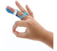 SOLACE CARE Padded Frog Type Finger Splint (4PCS) | Malleable Aluminium Support with Foam Padding for Broken/Fractured Finger or Thumb, Arthritis, Trigger Finger, Mallet Finger | Unisex (Small)