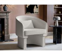 Solace+Co Lowen Cream Boucle Accent Chair