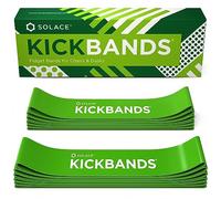 Solace KICK BANDS - Fidget Chair Bands for Kids 12-Pack - ADHD Sensory Kickbands (GREEN)