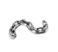 SolaDirect 1 Metre Of 6 mm Strong Hot Dipped Galvanized Heavy Duty Steel Chain