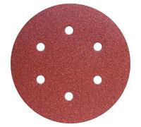 SolaDirect 10 X 150mm Sanding Discs Sandpaper 6 Holes Pads Gls3 (Grit 40)
