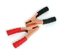 SolaDirect 150mm / 6" Crocodile Clips, Alligator Clamps, Electrical Cable Terminal Test Metal Croc Clips - Car Battery, Electric Testing, Diy