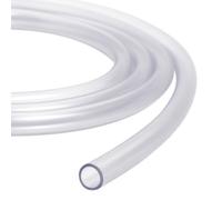 SolaDirect 2 M / 6.5 Ft Of 12 mm Clear Pvc Food Grade Hose - Flexible Non-Toxic Hose Pipe For Drinking Water, Aquarium Air Line, Fish Tank