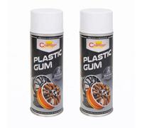 SolaDirect 2 X 400 Ml White Peelable Film Semi-Matt - Flexible Protective Coating For Alloy Wheels & Tuning Parts