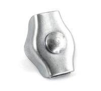 SolaDirect 2 X 6 mm Simplex Rope Clip Clamp Fixing Loose Ends Of Wire, Jute And Polypropylene Ropes