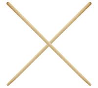 SolaDirect 2 X Hardwood Rake Handle Replacement 120 Cm / 47" Long Wooden Shaft For Hoe, Broom, Spade, Shovel, Fork - Durable Garden Pole