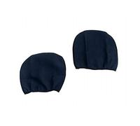 SolaDirect 2 x Navy Blue Car Van Minibus Headrest Protective Cover Sleeve