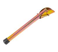 SolaDirect 20 Cm / 8 In Gold Kick Down Door Stop - Keep The Door Stay Open For Gate, Home, Office - Metal Door Stopper With Rubber Bumper