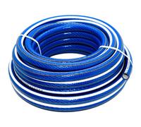 SolaDirect 20 M / 65 Ft Garden Hose Pipe - 1/2" Kink-Free 6-Layer Reinforced Non-Toxic Phthalate-Free Pvc Hosepipe - Watering Tube - Blue