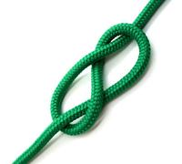 SolaDirect 2mm X 20 Metres / 65.6 Ft Of Green Polypropylene Rope, Solid Braided Poly Rope Cord Twine For Boating, Yachting, Camping