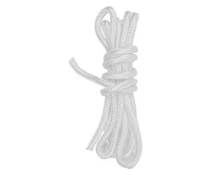 SolaDirect 3.6 mm Pull Cord, Recoil Starter Rope For Lawnmower, Chainsaw, 50 Metres / 164 Ft Long Lawn Mower Replacement Pull Cord (White)