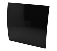 SolaDirect 4 in / 100 mm Bathroom Fan - Extractor Fan for Bathroom and Kitchen - IPX 4 - (Black Gloss - ESCUDO)