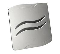 SolaDirect 4 in / 100 mm Bathroom Fan - Extractor Fan for Bathroom and Kitchen - IPX 4 - Silent Standard (Silver - S-LINE)