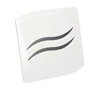 SolaDirect 4 in / 100 mm Bathroom Fan - Extractor Fan for Bathroom and Kitchen - IPX 4 - Silent with Humidity Sensor and Timer (White - S-LINE)