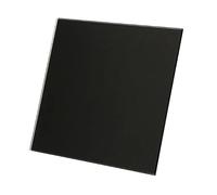 SolaDirect 4 in / 100 mm Bathroom Fan - Extractor Fan for Bathroom and Kitchen - IPX 4 - Turbo Standard (Black Glass Matt - TRAX)