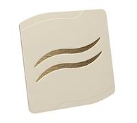 SolaDirect 4 in / 100 mm Bathroom Fan - Extractor Fan for Bathroom and Kitchen - IPX 4 - Turbo with Humidity Sensor and Timer (Ecru - S-LINE)