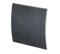 SolaDirect 4 in / 100 mm Bathroom Fan - Extractor Fan for Bathroom and Kitchen - IPX 4 - Turbo with Humidity Sensor and Timer (Graphite - Escudo)