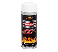 SolaDirect 400 mL White Heat Resistant Paint Spray High-Temperature Stove Exhaust BBQ VHT XHT up to 800°C / 1472°F