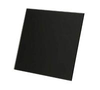 SolaDirect 5 in / 125 mm Bathroom Fan - Extractor Fan for Bathroom and Kitchen - IPX 4 - Turbo with Timer (Black Glass Matt - TRAX)