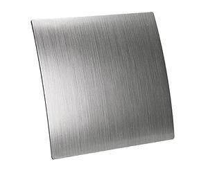 SolaDirect 5 in / 125 mm Bathroom Fan - Extractor Fan for Bathroom and Kitchen - IPX 4 - Turbo with Timer (Silver - Escudo)