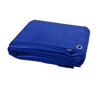 SolaDirect 5 X 5 M Tarpaulin Cover - Blue 50Gsm - Waterproof, Frost-Resistant, Uv Protection, Multipurpose, Groundsheet